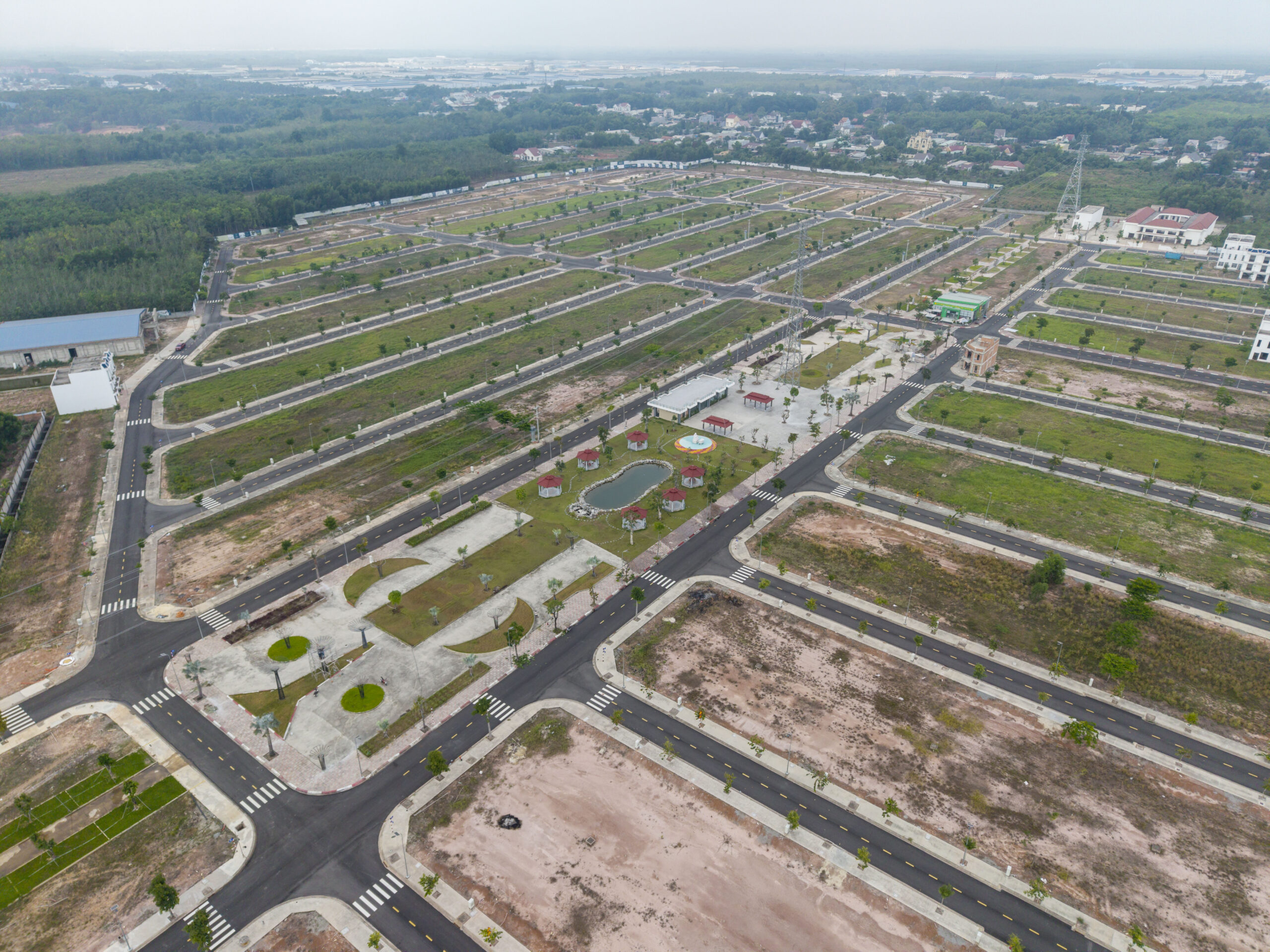 Một góc khu đô thị Bắc Sài Gòn (Phương Trường An 6) nhìn từ trên cao - Bất Động Sản Công Nghiệp Phúc Hưng Real - phuchungreal.com