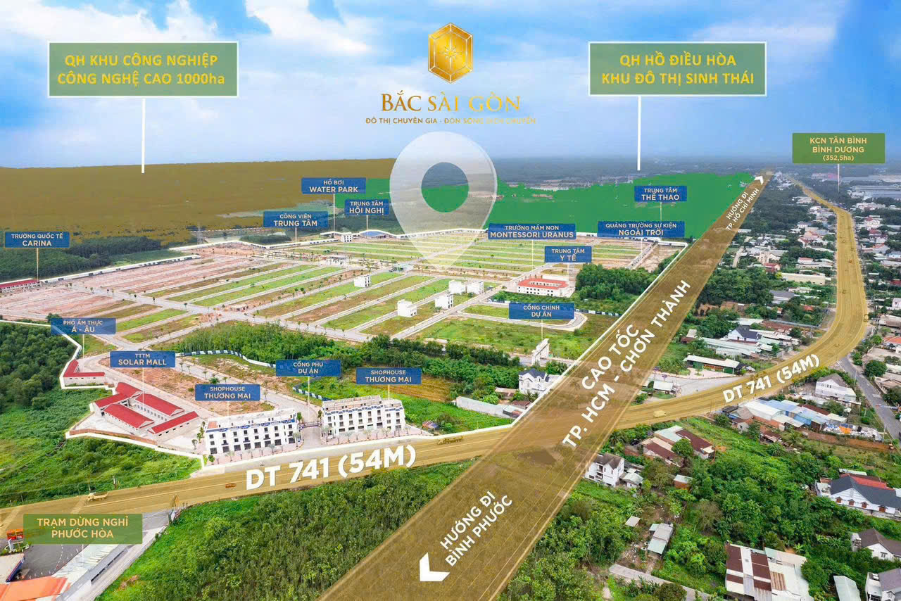 Khu Đô Thị Bắc Sài Gòn (Phương Trường An 6) – Biểu Tượng Sống Mới Trên Trục ĐT741